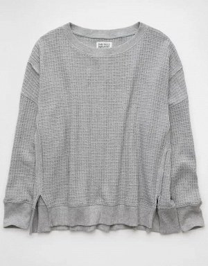 AE Big Hug Waffle Sweatshirt