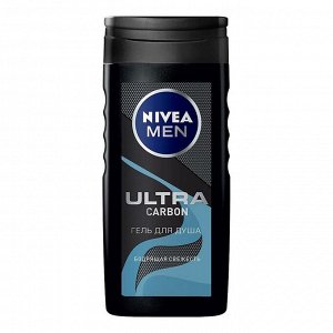 Nivea Гель-уход для душа Ultra Carbon мужской 250 мл