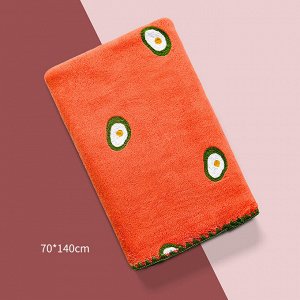 Плед полотенце из кораллового флиса (70*140 см)