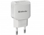 СЗУ-2USB Defender EPA-13, 5V/2.1А, без упаковки, белый, 83841 recommended
