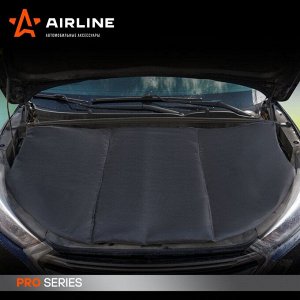 Утеплитель двигателя Airline PRO (автоодеяло), стеклоткань 260г/м², размер L (160х90см), для кроссоверов и внедорожников, цвет черный, арт. ADAT003