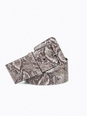 Ремень- grey python