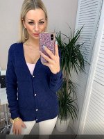 Кофта на пуговицах