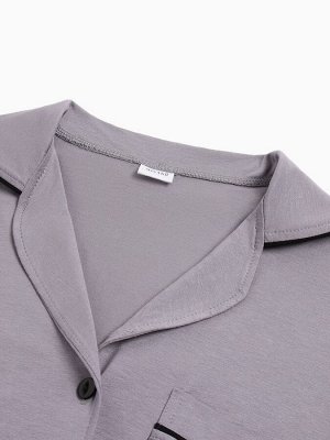 Сорочка женская MINAKU: Home collection цвет серый