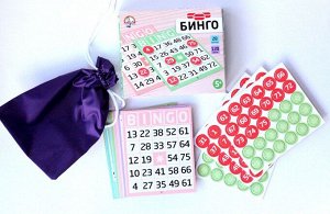 Игра настольная "Бинго" (карт.фишки)