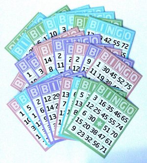 Игра настольная "Бинго" (карт.фишки)