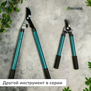 Сучкорез плоскостной, 14,6" (37 см), металлические ручки с поролоновыми накладками, Greengo