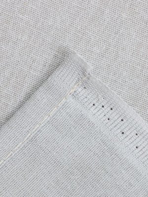 Простыня 2 спальная «Этель», 200x215 см, светло-серая, хлопок 100%, бязь