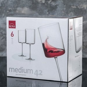 Набор бокалов для вина Medium, 420 мл, 6 шт