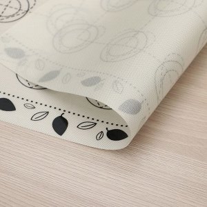 Силиконовый коврик для макаронс армированный Доляна, 40?30 см, цвет МИКС