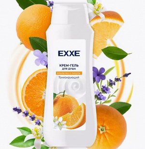 ARVITEX Fresh EXXЕ Крем-гель для душа Апельсин Пачули, 400 мл