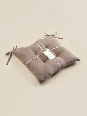 Сидушка SL HOME Coniferous, 42x42 см, лён 100%,190 г/м²