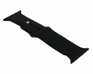 Ремешок Watch Series 38mm/40mm силиконовый black, SM