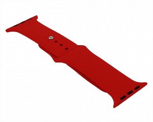 Ремешок Watch Series 42mm/44mm/45mm/49mm силиконовый red, SM #6