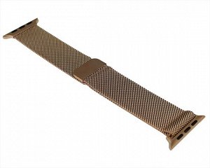 Ремешок Watch Series 42mm/44mm Milanese Loop роз золотой