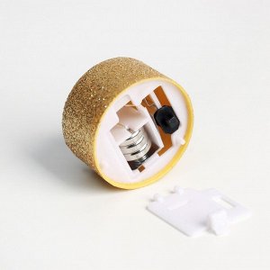 Светодиодные свечи, ночники LED RISALUX «Для волшебных моментов» набор 4 шт., золото блёстки, RGB