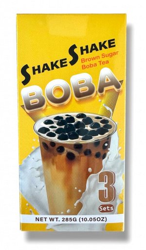 Набор для приготовления напитка Боба Бабл Ти со вкусом коричневого сахара, 285г, 1/24