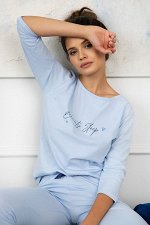 Пижама женская с брюками хлопок
