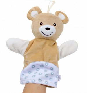 Игрушка мягкая на руку "медвежонок"