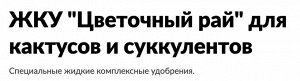 Кактус 0,2л суккуленты ЖКУ Цветочный Рай Буй
