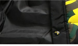 Куртки Материал: полиэстер 100%
Наполнитель: хлопок
Размер/рек.рост:
XS/95-105 см, 
S/105-115 см,
 M/115-123,
 L/123-130 см, 
XL/130-138 см, 
2XL/138-146 см
