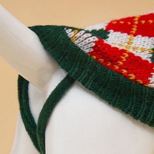 Свитер "Шахматы", L (ДС 29, ОШ 29, ОГ 29-49 см)