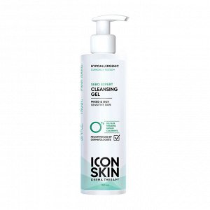 *ICON SKIN  Гель очищающий для умывания Sebo Expert  для всех типов кожи, 150 мл. #