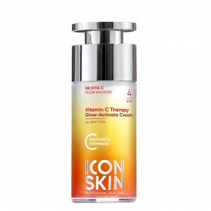 * ' ICON SKIN VITAMIN C Крем-сияние для лица с витамином С для всех типов кожи, 30 мл (т) $