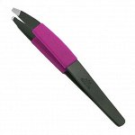 *ELLIS EC RP 031-3 Пинцет (с розовой накладнкой) §