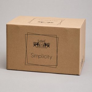 Набор бокалов "Simplicity" (6 шт, 370 мл, 16 см) - Элегантность и Простота, 1 шт.