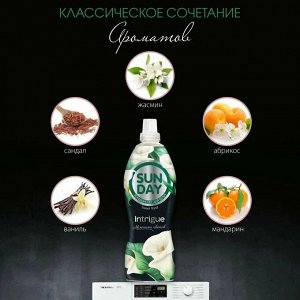Сандей Кондиционер для белья "Sweet Floral intrigue" 1 л