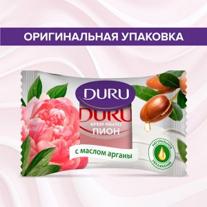 Дуру Крем-мыло туалетное "Пион и масло Арганы" 80 г