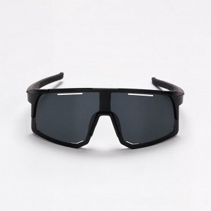 Очки солнцезащитные спортивные велосипедные, uv 400, 15x12.3 см, черные
