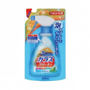 "Nihon Detergent" Спрей-пена для мытья стекол 350 мл. (запасной блок), 1/24