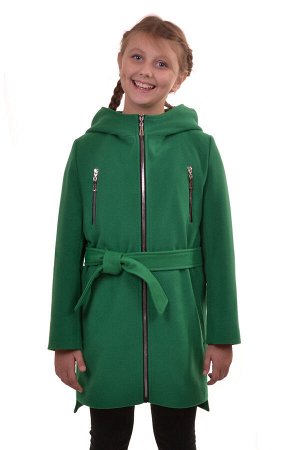 Пальто Цвет: Зеленый; Материал: Пальтовая ткань