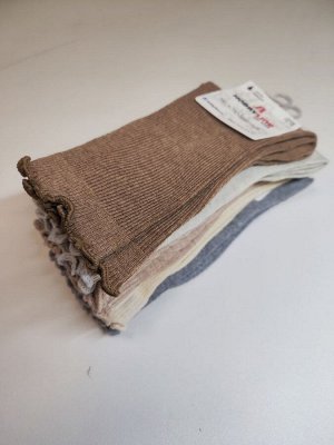 Hobby Line Носки женские в мелкий рубчик волнистый край ХИТ ПРОДАЖ!