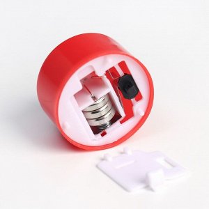 Светодиодные свечи, ночники LED RISALUX «Сделаем светлее» набор 4 шт., красные, RGB, 3.5x3.5x4 см