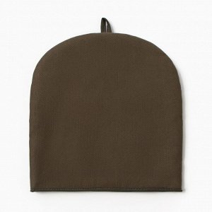 Грелка на чайник Этель Home collection green 28*28 см, 45%лён, 55% хлопок, МИКС