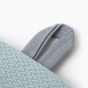 Грелка на чайник Этель Home collection green 28*28 см, 61% лён, 39% хлопок