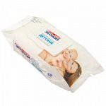 СМАРТ Эконом Салфетки влажные детские 120шт, с клапаном, арт.30108