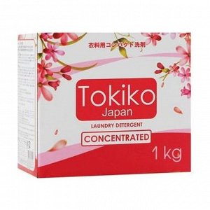 Стиральный порошок, концентрат, с цветочным ароматом Tokiko Japan, 1кг