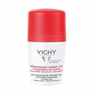 Дезодорант анти-стресс 72 часа защиты от избыточного потоотделения, deodorants vichy (виши),50мл