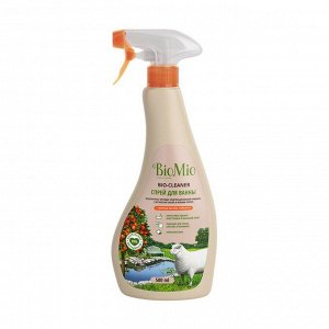 Чистящий спрей антибактериальный для ванной комнаты Грейпфрут, экологичный, Biomio (БиоМио),500мл