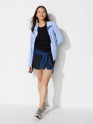 UNIQLO Airism - легкая спортивная курточка - 09 BLACK