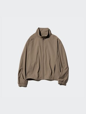 UNIQLO AIRism - ультраэластичная спортивная куртка - 31 BEIGE
