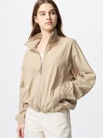UNIQLO AIRism - ультраэластичная спортивная куртка - 31 BEIGE