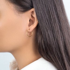 Золотые серьги «Конго» (кольца)