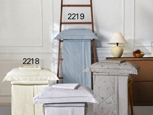 Комплект с 2-мя ЛЕТНИМи одеялами из хлопкового жаккарда 160х220 см, 2217-2OSP