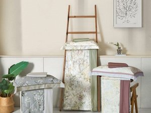 Комплект с ЛЕТНИМ одеялом из фланели-тенсел 160х220 см, 2185-OSPS