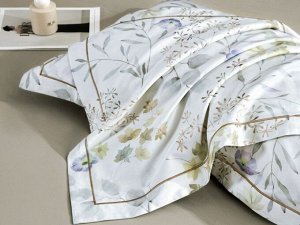 Комплект с ЛЕТНИМ одеялом из египетского хлопка Premium 160х220 см, 2181-OSPS